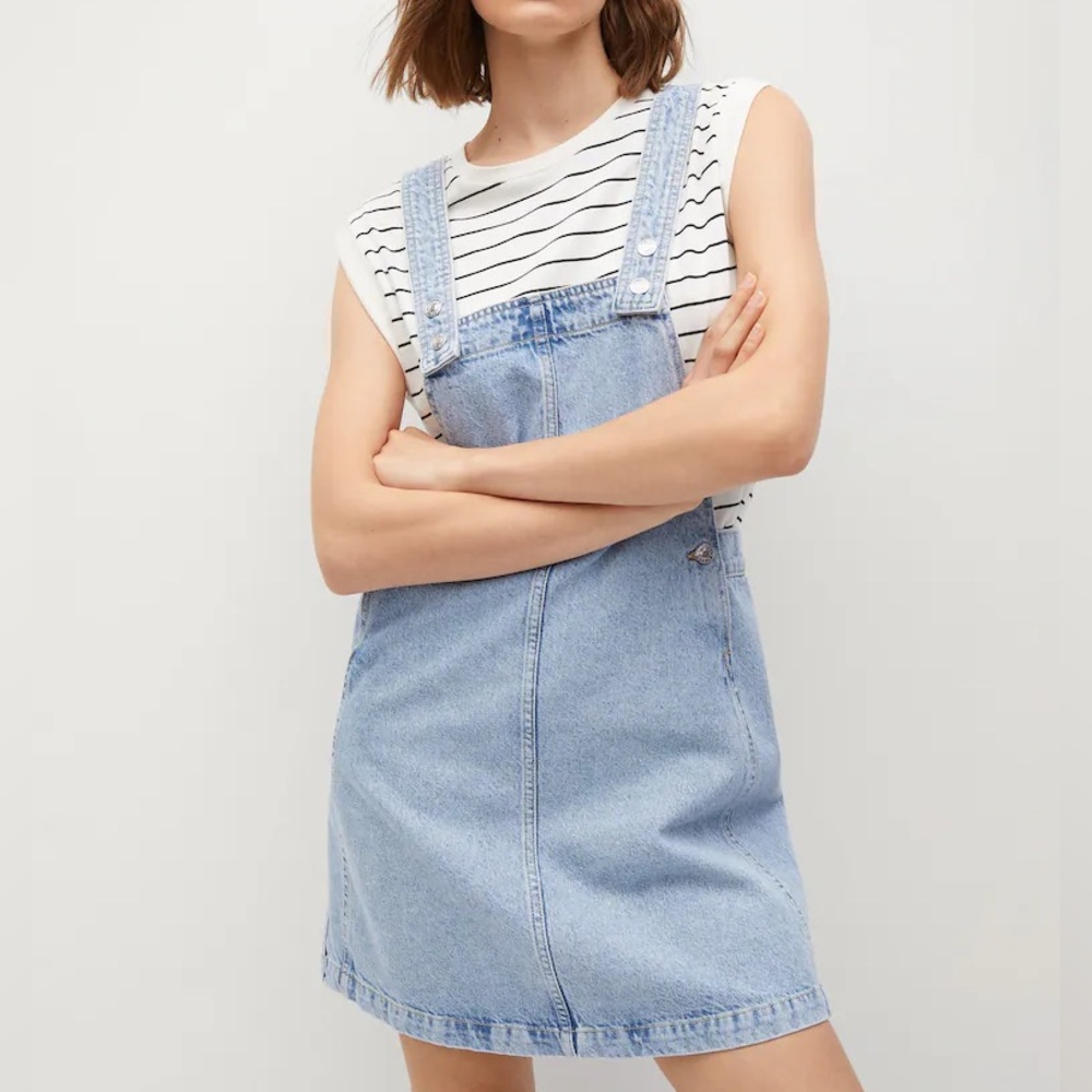 Denim Pinafore